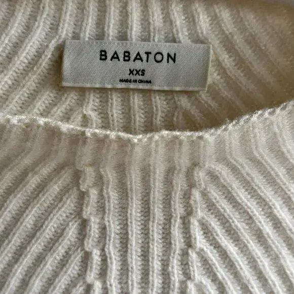 Aritzia Babaton Chalmers Ribbed Knit Sweater - Picture 7 of 9